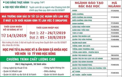 Trúng tuyển Đại học Đông Á bằng xét tuyển học bạ THPT 